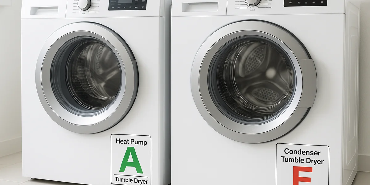 Diferenta intre uscator de rufe cu pompa de caldura si cu condensare - comparatie consum